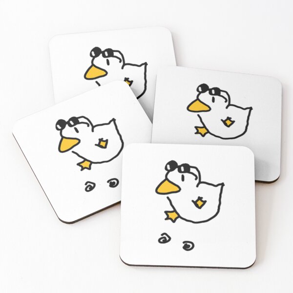 Item preview, Duck with sunglasses on top of it's head designed and sold by kmonix.