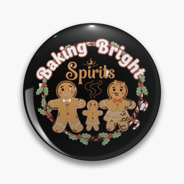 Item preview, Baking Bright Spirits Gingerbread Family designed and sold by Silent Watch Threads..