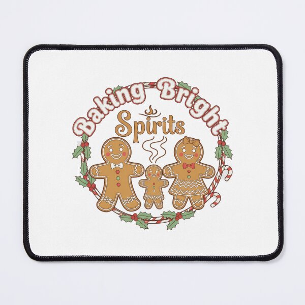 Item preview, Baking Bright Spirits Gingerbread Family designed and sold by Silent Watch Threads..
