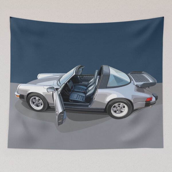 Item preview, 930 targa - vector drawing designed and sold by yohannlp.