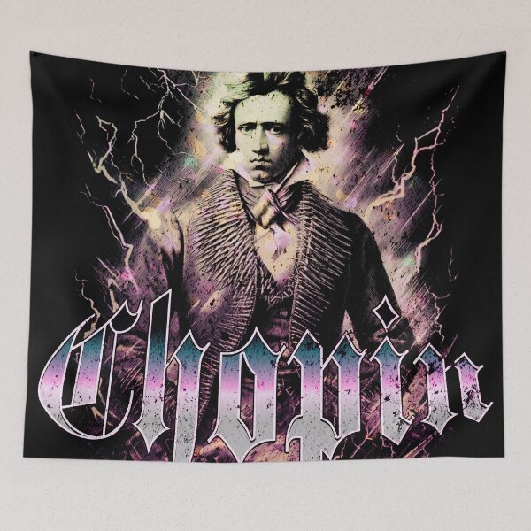 Item preview, Chopin – Nocturne of Metal | Vintage Heavy Metal Band Art designed and sold by ikidyounot.