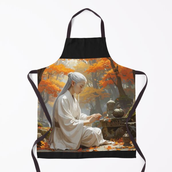 Item preview, "Meditation in the Heart of Eternal Autumn" designed and sold by Schoenenwald - Illustrations Uniques et Originales.