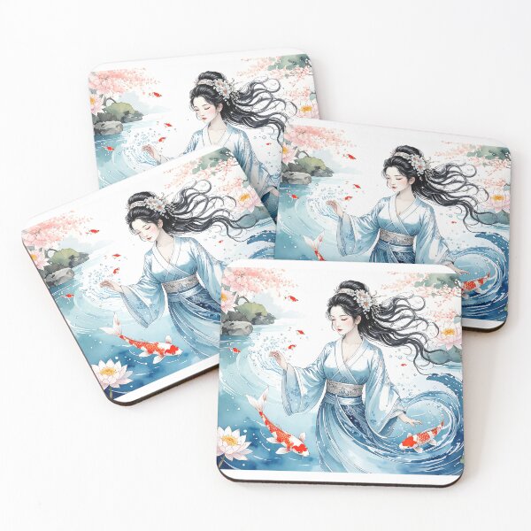 Item preview, Bursts of Water, Breath of Life designed and sold by Schoenenwald - Illustrations Uniques et Originales.