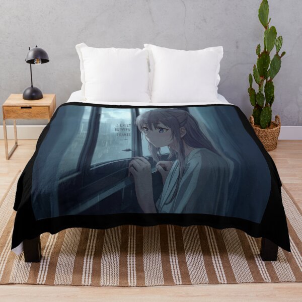 Item preview, I Exist Between Frames – Aesthetic Anime Quote designed and sold by MODENESTY.