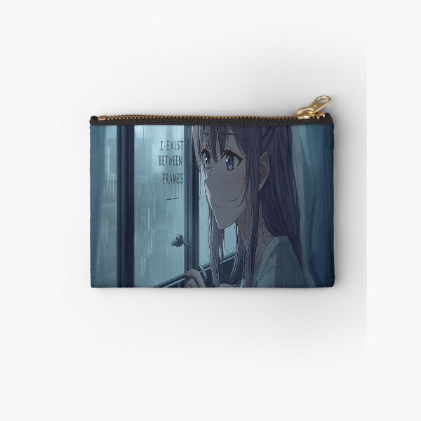Item preview, I Exist Between Frames – Aesthetic Anime Quote designed and sold by MODENESTY.