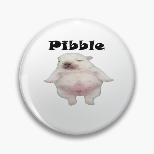Item preview, Pibble with text designed and sold by Shrewd Mood.