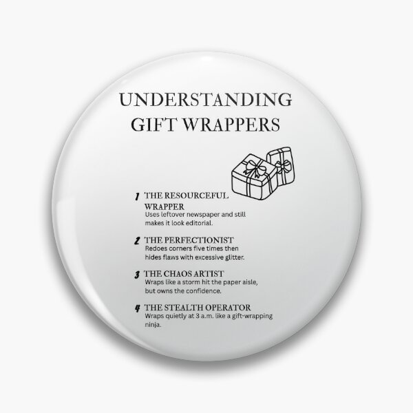 Item preview, Understanding Gift Wrappers – Holiday Wrapping Humor for All designed and sold by PsyFlow35.