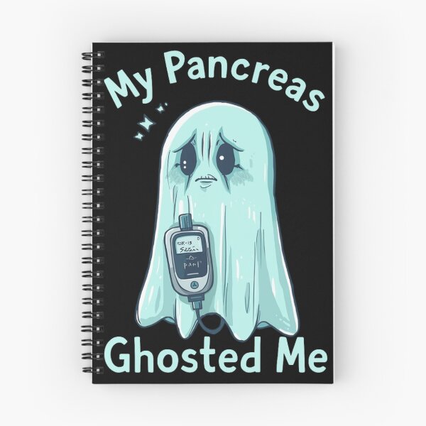 Item preview, My Pancreas Ghosted Me – Funny Diabetes Awareness Ghost Design designed and sold by Tomasz  Siennicki.