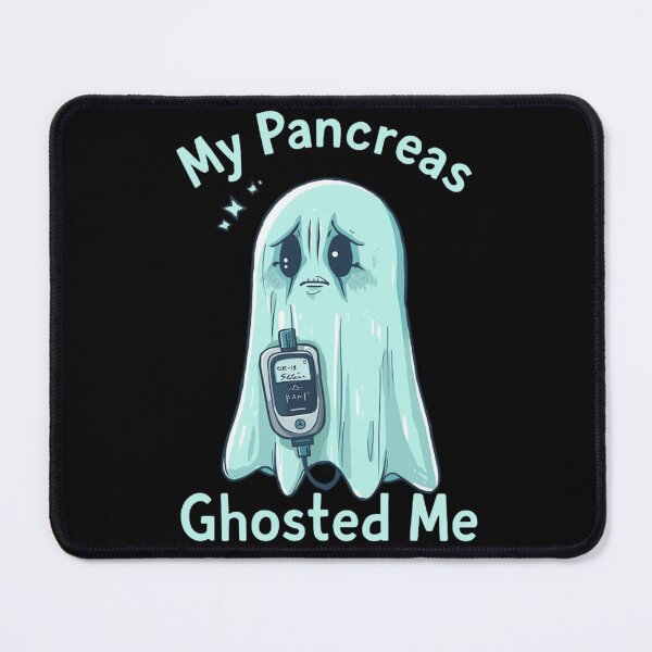 Item preview, My Pancreas Ghosted Me – Funny Diabetes Awareness Ghost Design designed and sold by Tomasz  Siennicki.
