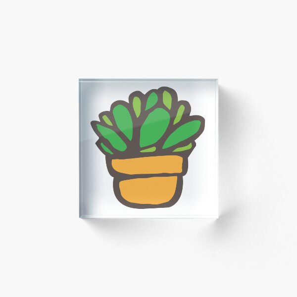 Artikelvorschau, Minimalistische handgezeichnete Sukkulentenpflanze im Topf entworfen und verkauft von tsbbstudio.