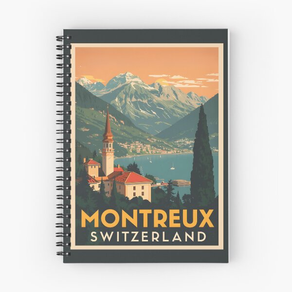 Item preview, Montreux - Switzerland  designed and sold by GoodOldVintage.