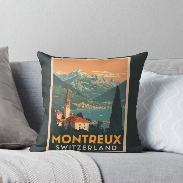 Item preview, Montreux - Switzerland  designed and sold by GoodOldVintage.