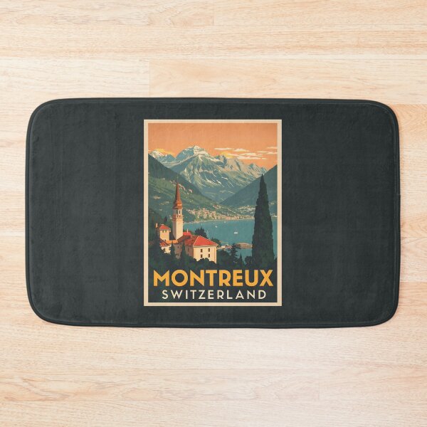 Item preview, Montreux - Switzerland  designed and sold by GoodOldVintage.