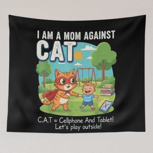 Item preview, Mom against cat girl designed and sold by Obinne.