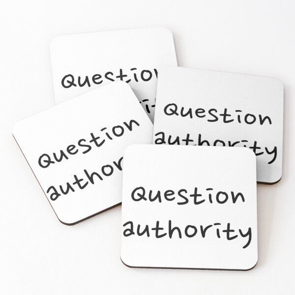 Item preview, Question authority designed and sold by Creations by lyne.
