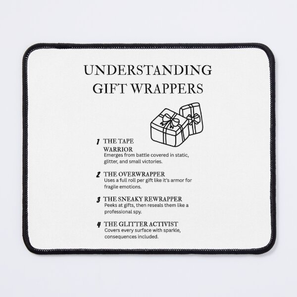 Item preview, Understanding Gift Wrappers – Hilarious Wrapping Fails & Wins designed and sold by PsyFlow35.