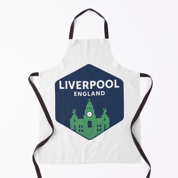 Item preview, Liverpool England Travel Badge Design – Royal Liver Building Illustration designed and sold by Pokah79.