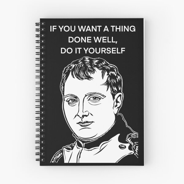 Item preview, NAPOLEON quoting himself .1 - ink portrait designed and sold by lautir.