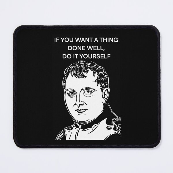 Item preview, NAPOLEON quoting himself .1 - ink portrait designed and sold by lautir.