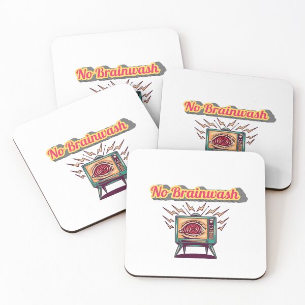 Item preview, No Brainwash, think for yourself, question everything designed and sold by Artis-t-fun.