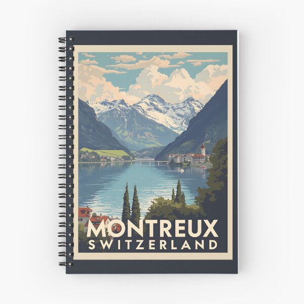 Item preview, Montreux - Switzerland  designed and sold by GoodOldVintage.