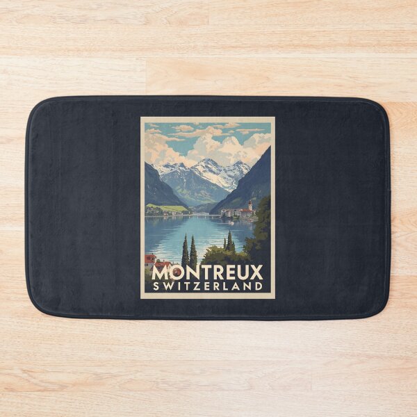 Item preview, Montreux - Switzerland  designed and sold by GoodOldVintage.