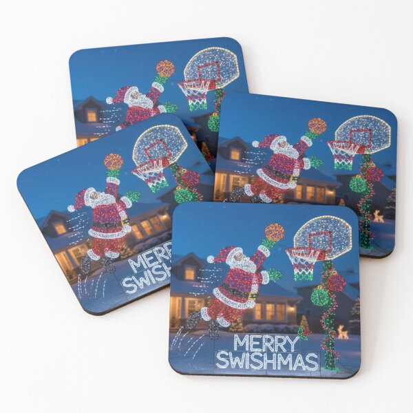 Item preview, santa basketball ; Santa playing basketball designed and sold by Obinne.