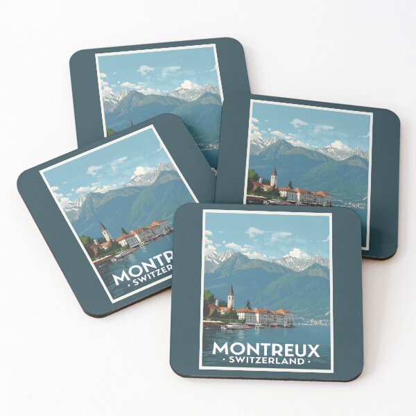Item preview, Montreux - Switzerland  designed and sold by GoodOldVintage.