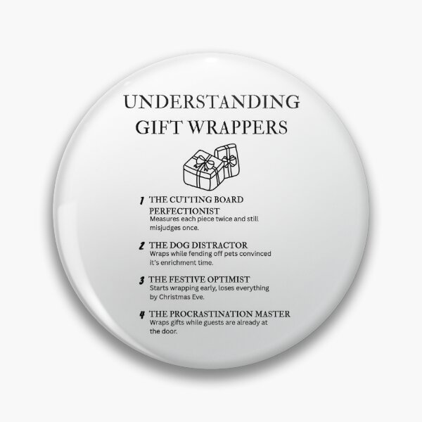Item preview, Funny Gift Wrappers – Understanding Holiday Chaos & Tape designed and sold by PsyFlow35.