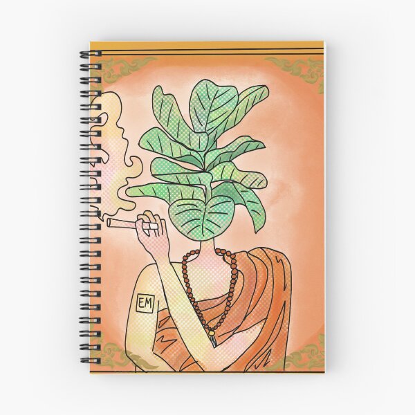 Item preview, The Monk in modern society designed and sold by emexploresart.
