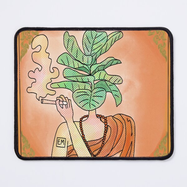 Item preview, The Monk in modern society designed and sold by emexploresart.
