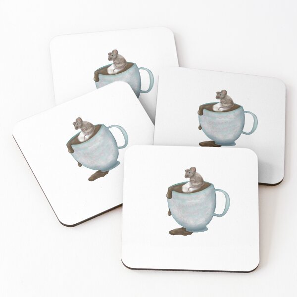 Item preview, Itty Bitty Teacup Mouse designed and sold by Whovina-Art By Cindy.