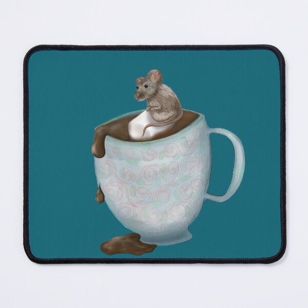 Item preview, Itty Bitty Teacup Mouse designed and sold by Whovina-Art By Cindy.