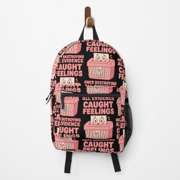 Item preview, Caught Feelings Once Destroying All Evidence Funny Shredder Design designed and sold by TeeTimeTreasure.