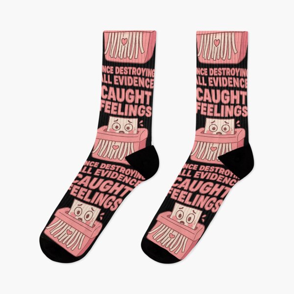 Item preview, Caught Feelings Once Destroying All Evidence Funny Shredder Design designed and sold by TeeTimeTreasure.
