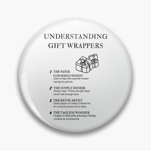 Item preview, Understanding Gift Wrappers – Ribbon, Paper & Bow Humor designed and sold by PsyFlow35.