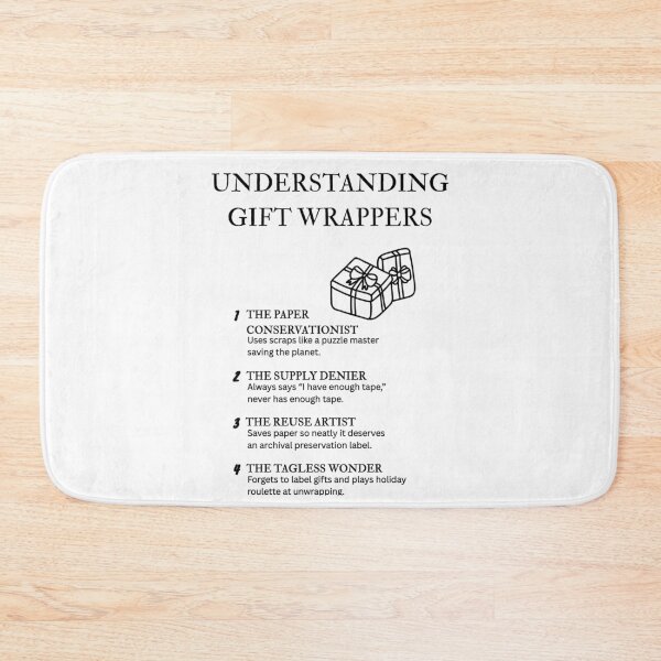 Item preview, Understanding Gift Wrappers – Ribbon, Paper & Bow Humor designed and sold by PsyFlow35.