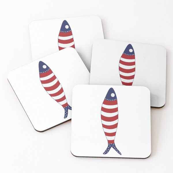 Item preview, Abstract Starfish Design: Red, White and Dark Blue designed and sold by Trend-Dify.