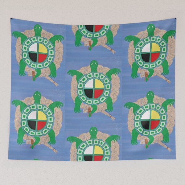 Item preview, Sweetgrass/Turtle/Medicine Wheel designed and sold by Nativeexpress.