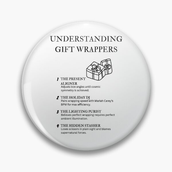 Item preview, Understanding Gift Wrappers – Stressful Holiday Humor Collection designed and sold by PsyFlow35.