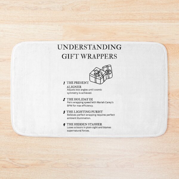Item preview, Understanding Gift Wrappers – Stressful Holiday Humor Collection designed and sold by PsyFlow35.