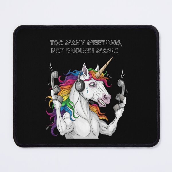Item preview, "Customer Service Unicorn" Stressed Phone Support – Gift for Call Center Workers designed and sold by Luminari Creations.