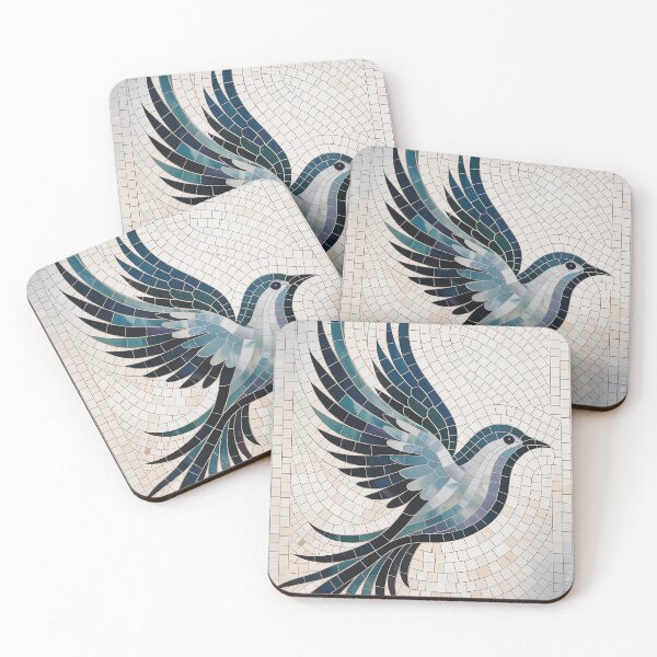 Item preview, Feather Mosaic - Decorative Bird designed and sold by MagicWander.