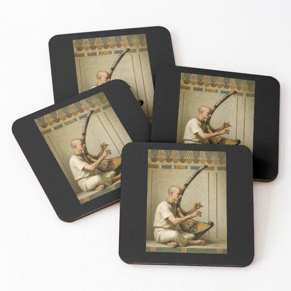 Item preview, Pharaonic Harp player  designed and sold by TuyaArts.