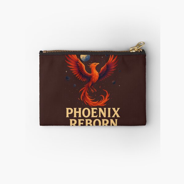 Item preview, Phoenix Reborn T-Shirt | Rising Fire Bird Design | Mythical Rebirth & Strength Symbol | Cosmic Flame Aesthetic Tee designed and sold by KDesignCrafts.
