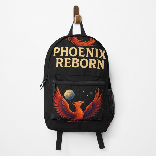 Item preview, Phoenix Reborn T-Shirt | Rising Fire Bird Design | Mythical Rebirth & Strength Symbol | Cosmic Flame Aesthetic Tee designed and sold by KDesignCrafts.