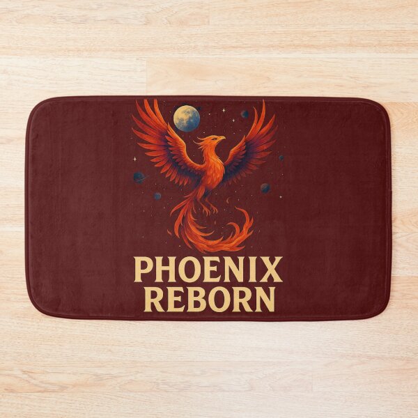 Item preview, Phoenix Reborn T-Shirt | Rising Fire Bird Design | Mythical Rebirth & Strength Symbol | Cosmic Flame Aesthetic Tee designed and sold by KDesignCrafts.