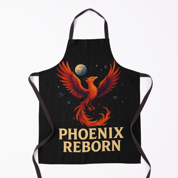 Item preview, Phoenix Reborn T-Shirt | Rising Fire Bird Design | Mythical Rebirth & Strength Symbol | Cosmic Flame Aesthetic Tee designed and sold by KDesignCrafts.