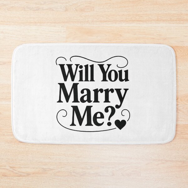 Item preview, Will You Marry Me designed and sold by blumato.