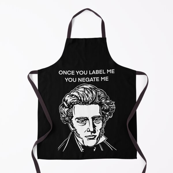 Item preview, SOREN KIERKEGAARD quoting himself .1 - ink portrait designed and sold by lautir.
